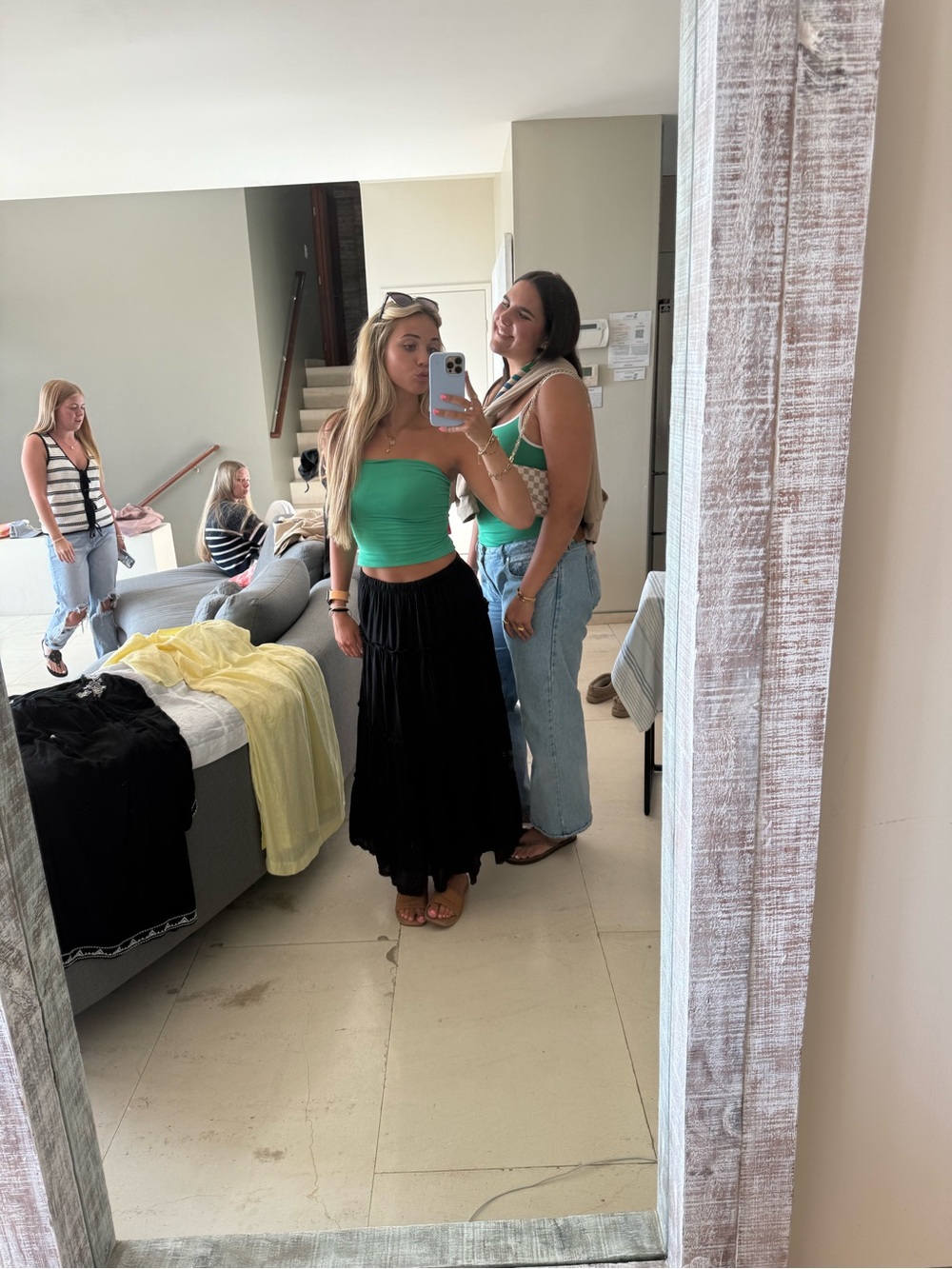 Aritzia Black Maxi Skirt
